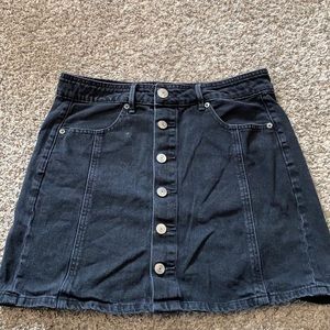 Button down skirt